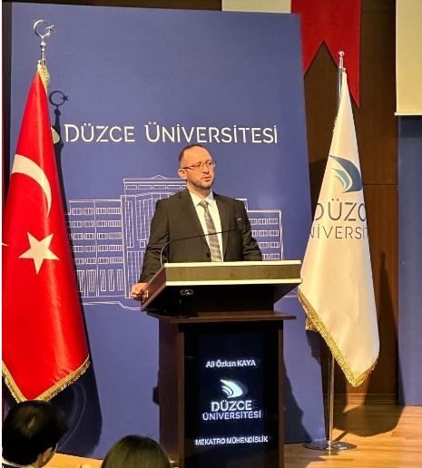 Düzce Üniversitesi Savunma Sanayi ve İleri Teknolojiler Topluluğu’nun “Savunma Sanayi ve Teknoloji” Zirvesine Katıldık
